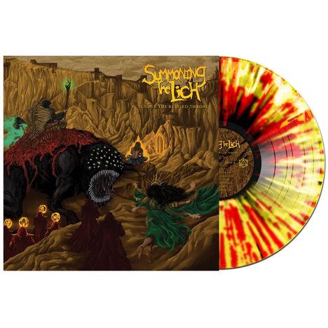 Summoning the Lich: Under the Reviled Throne (Splatter Vinyl), LP
