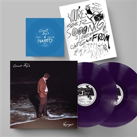 Current Joys: Voyager (Limited Indie Flexi Bundle Edition) (Purple Vinyl), 2 LPs und 1 Single 7"