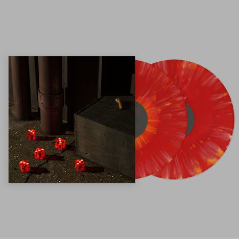 Bright Eyes: Five Dice, All Threes (Limited Edition) (Red &amp; Orange Splatter Vinyl), 2 LPs