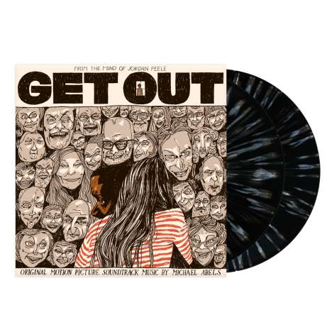 Michael Abels: Filmmusik: Get Out (Black &amp; White Splatter Vinyl), 2 LPs