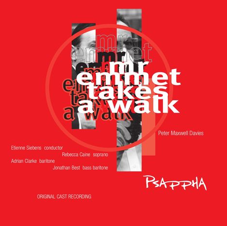 Peter Maxwell Davies (1934-2016): Mr. Emmet Takes a Walk, CD