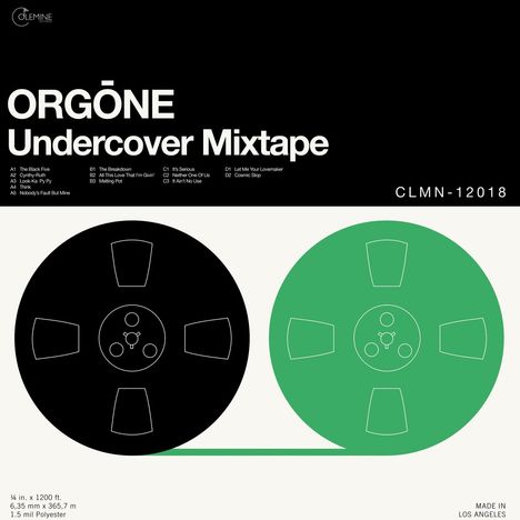 Orgöne: Undercover Mixtape, CD