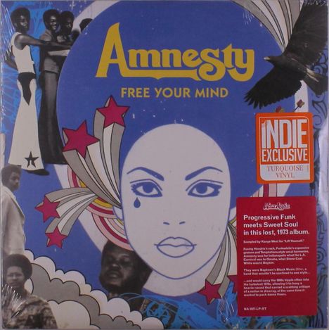 Amnesty: Free Your Mind (Limited Edition) (Turquoise Vinyl), 2 LPs