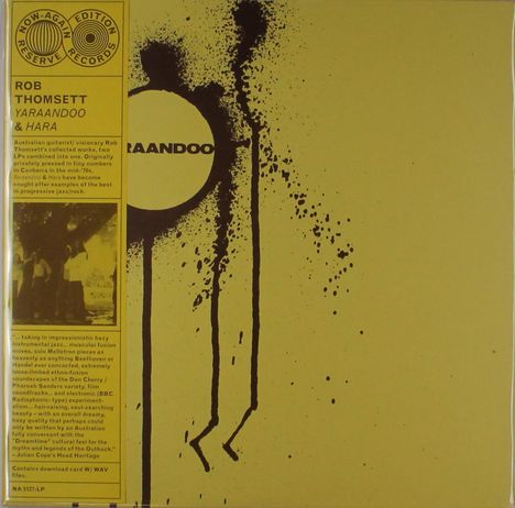 Rob Thomsett: Yaraandoo / Hara (Limited-Numbered-Edition), 2 LPs