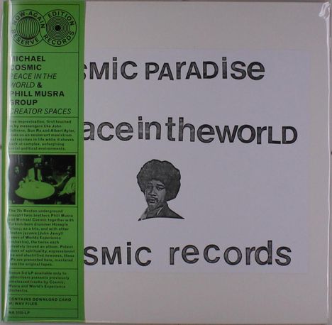 Michael Cosmic &amp; Phill Musra: Peace In The World / Creator Spaces, 2 LPs