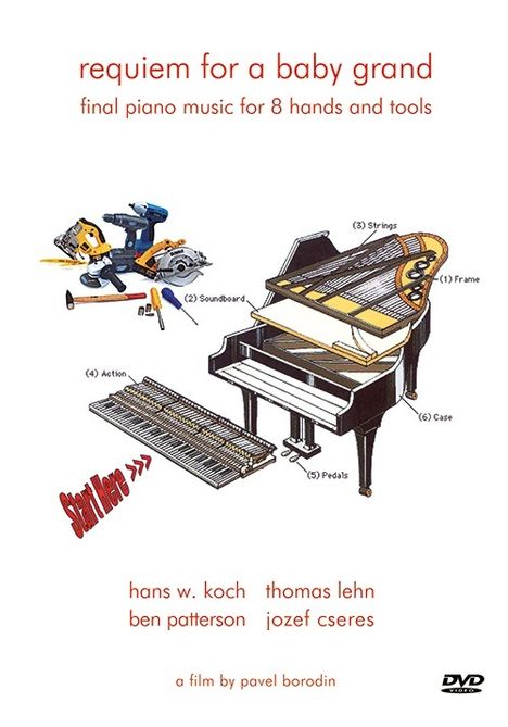 Requiem For A Baby Grand: Final Piano Music For 8 Hands And Tools, DVD