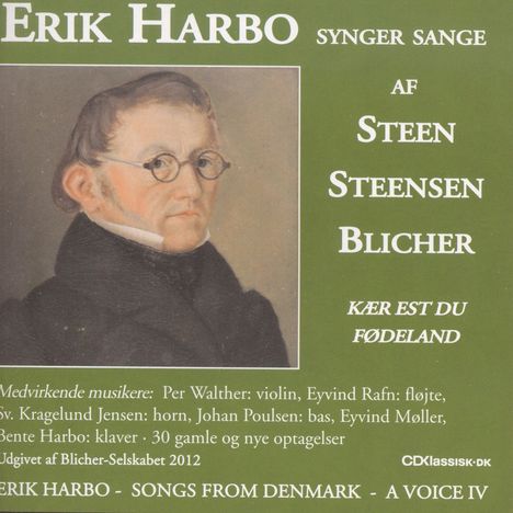 Erik Harbo Synger Blicher, CD