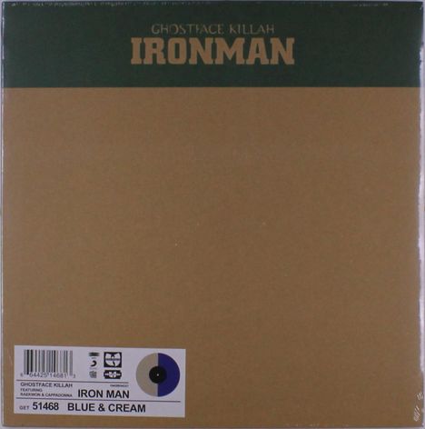 Ghostface Killah: Ironman (25th Anniversary) (Reissue) (Blue &amp; Cream Vinyl), 2 LPs