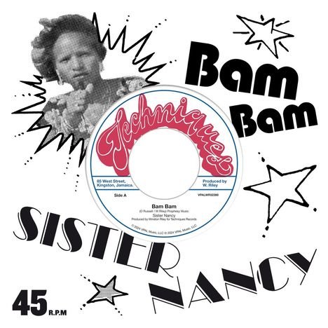 Sister Nancy: Bam Bam, Single 7"