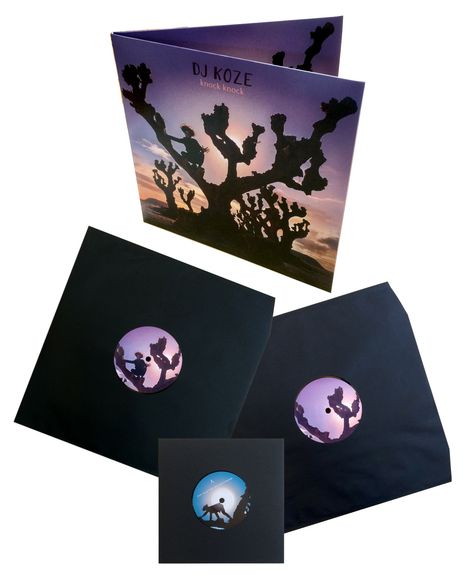 DJ Koze aka Adolf Noise: Knock Knock, 2 LPs und 1 Single 7"