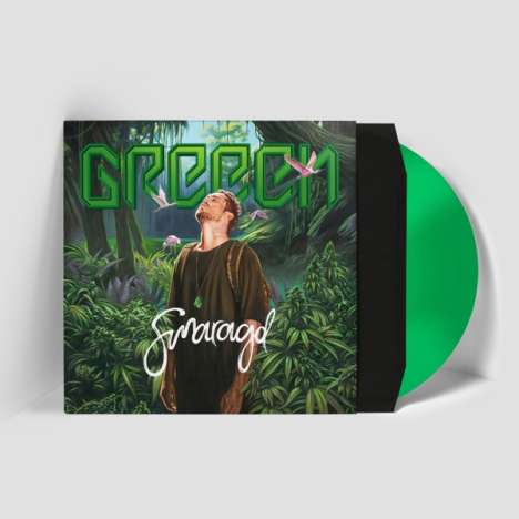 GReeeN: Smaragd (Limited-Edition) (Green Vinyl), 1 LP und 1 CD
