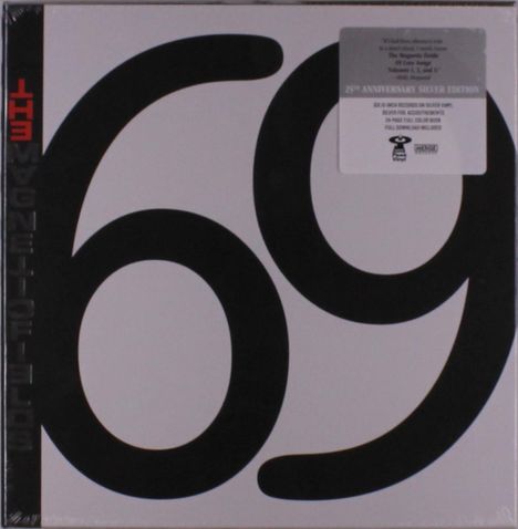 The Magnetic Fields: 69 Love Songs (25th Anniversary) (Limited Edition Box Set) (Silver Vinyl), 6 Singles 10"