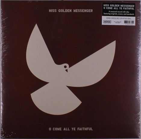 Hiss Golden Messenger: O Come All Ye Faithful (Bone/Green/Red Splatter Vinyl), LP