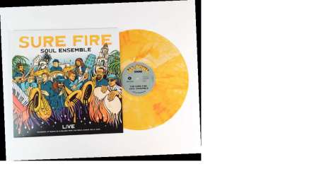 The Sure Fire Soul Ensemble: Live At Panama 66 (Limited Numbered Indie Edition) (Clear/Orange Swirl Vinyl), LP
