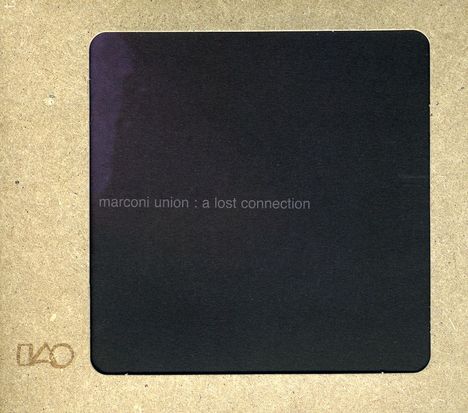 Marconi Union: A Lost Connection, CD