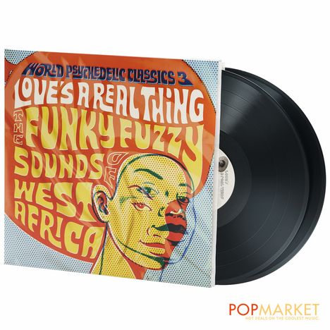 World Psychedelic Classics 3: Love's A Real Thing - The Funky Fuzzy Sounds Of West Africa, 2 LPs