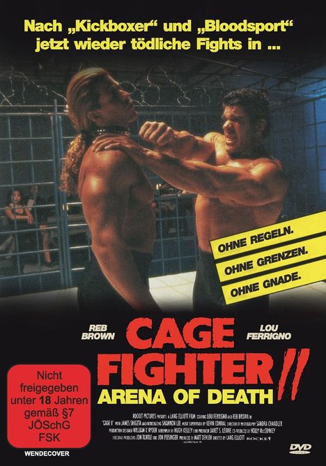 Cage Fighter 2 - Arena of Death, DVD