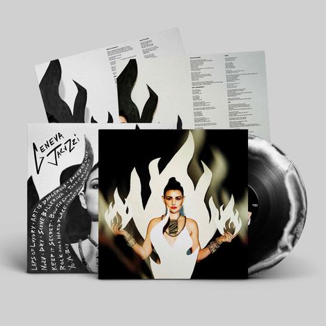 Geneva Jacuzzi: Triple Fire (Limited Indie Edition) (Black &amp; White Smash Vinyl), LP