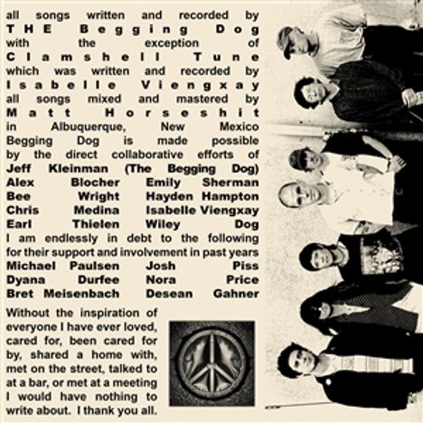 Begging Dog: Demo 1, LP