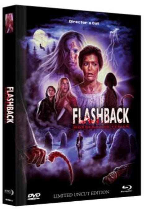 Flashback - Mörderische Ferien (Blu-ray &amp; DVD im Mediabook), 1 Blu-ray Disc und 1 DVD