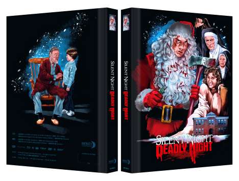Silent Night, Deadly Night (Blu-ray &amp; DVD im Mediabook), 1 Blu-ray Disc und 1 DVD