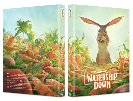 Unten am Fluss (Blu-ray &amp; DVD im Mediabook), 1 Blu-ray Disc und 1 DVD