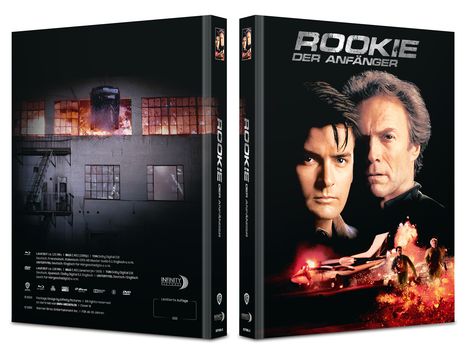 Rookie - Der Anfänger (Blu-ray &amp; DVD im Mediabook), 1 Blu-ray Disc und 1 DVD