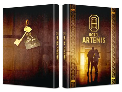Hotel Artemis (Ultra HD Blu-ray &amp; Blu-ray im wattierten Mediabook), 1 Ultra HD Blu-ray und 1 Blu-ray Disc