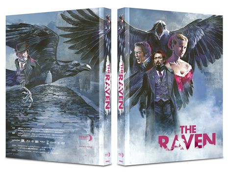 The Raven - Prophet des Teufels (Blu-ray &amp; DVD im Mediabook), 1 Blu-ray Disc und 1 DVD