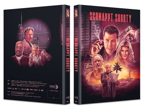 Schnappt Shorty (Blu-ray & DVD im Mediabook) (exklusiv für jpc), 1 Blu-ray Disc und 1 DVD