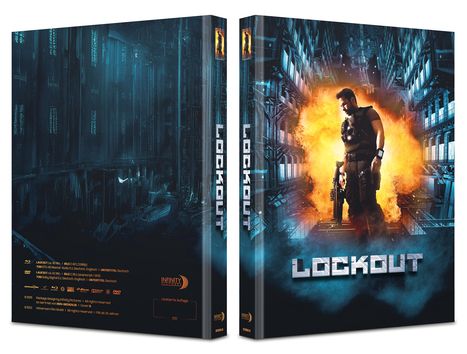 Lockout (Blu-ray & DVD im Mediabook) (exklusiv für jpc), Blu-ray Disc