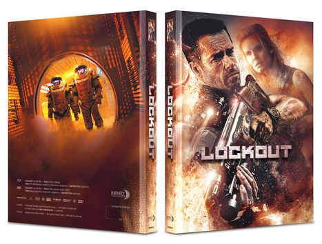 Lockout (Blu-ray & DVD im Mediabook) (exklusiv für jpc), Blu-ray Disc