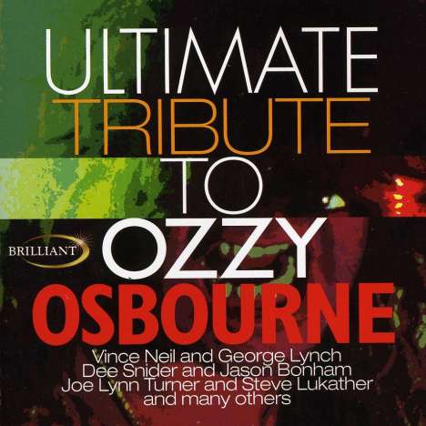Ultimate Tribute To Ozz, CD