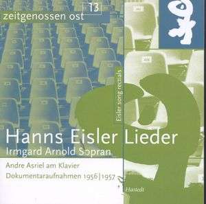 Hanns Eisler (1898-1962): Lieder, CD