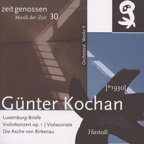 Günter Kochan (1930-2009): Violinkonzert op.1, CD