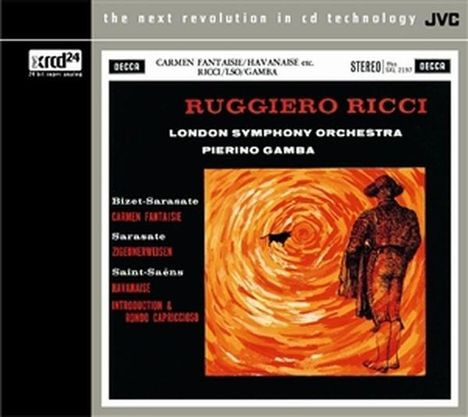 Ruggiero Ricci - Werke für Violine &amp; Orchester, XRCD