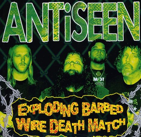 Antiseen: Exploding Barbed Wire Death Match (Green Vinyl), Single 7"