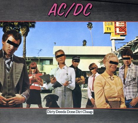 AC/DC: Dirty Deeds Done Dirt Cheep, CD