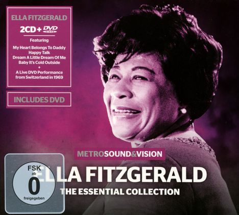 Ella Fitzgerald (1917-1996): Essential Collection, 2 CDs und 1 DVD