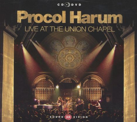 Procol Harum: Live At The Union Chapel (CD + DVD), 1 CD und 1 DVD