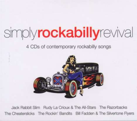 Simply Rockabilly Revival, 4 CDs