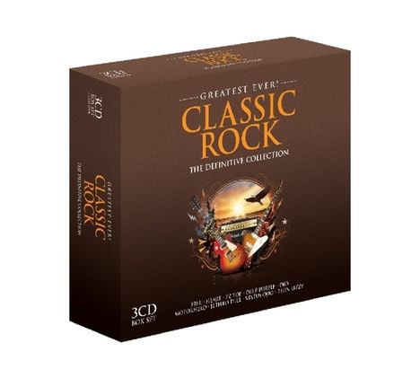 Greatest Ever! Classic Rock, 3 CDs