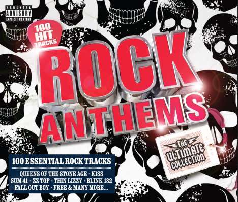 Rock Anthems – The Ultimate Collection, 5 CDs