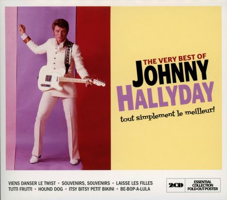 Johnny Hallyday: The Very Best Of Johnny Hallyday, 2 CDs