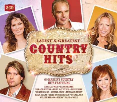 Country Hits, 3 CDs