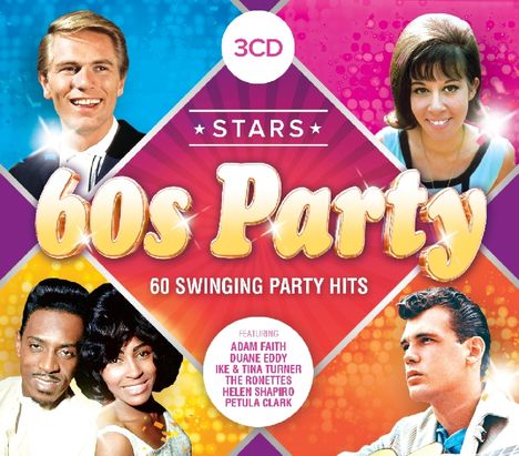 Stars Of 60s Party (2015), 3 CDs