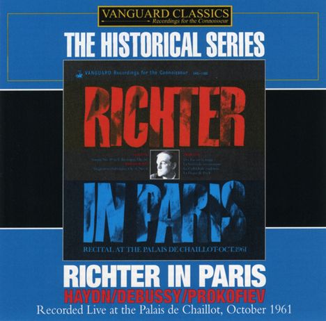 Claude Debussy (1862-1918): Richter In Paris, CD