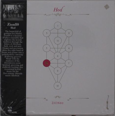 Zion80: The Book Beri'ah 8: Hod, CD