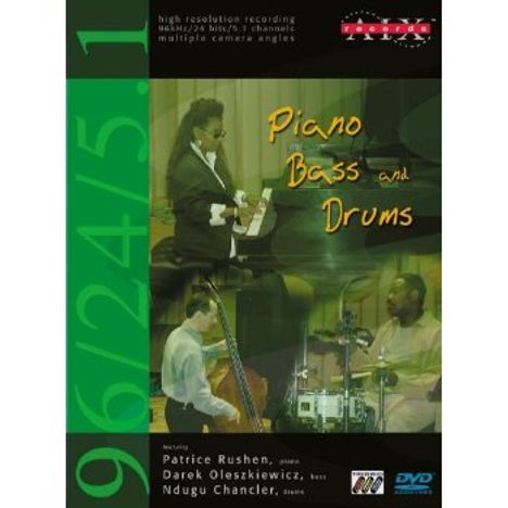Patrice Rushen &amp; Darek Oleszkiewicz: Piano Bass &amp; Drums, DVD-Audio