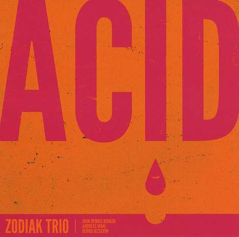 Zodiak Trio: Acid, CD